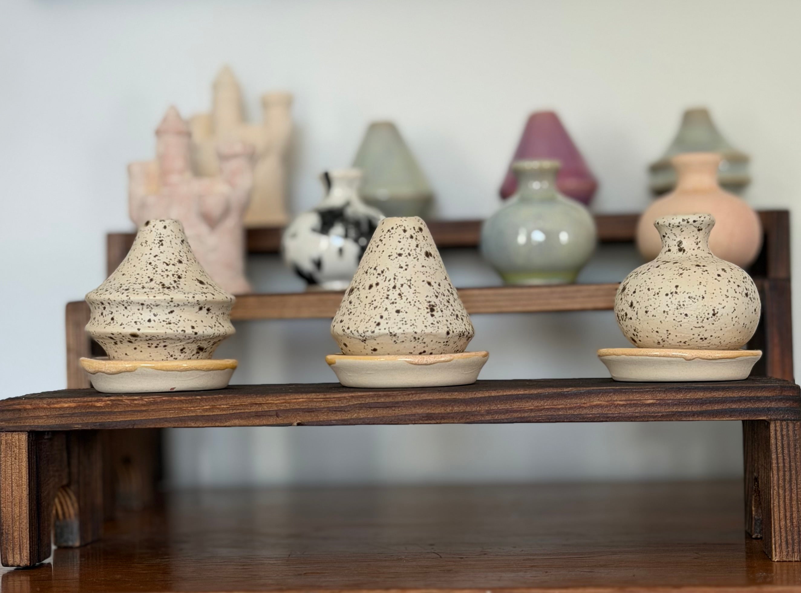 Small Ceramic Incense Cone Burner