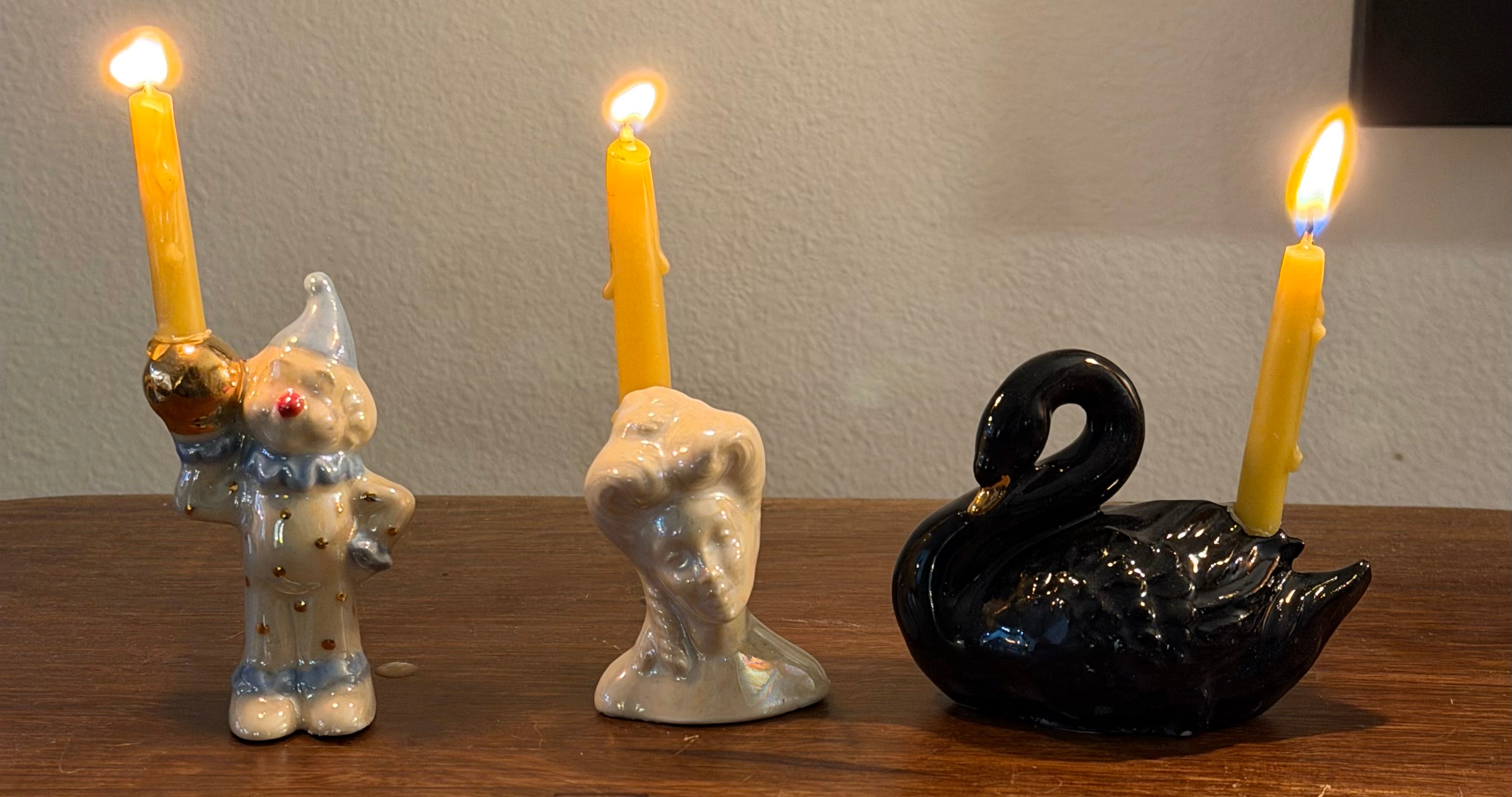 Woman Bust, Roman, statue, cake topper, candle holder