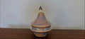 Tiny Ceramic bud vase, perfume bottle, potion bottle, with cork