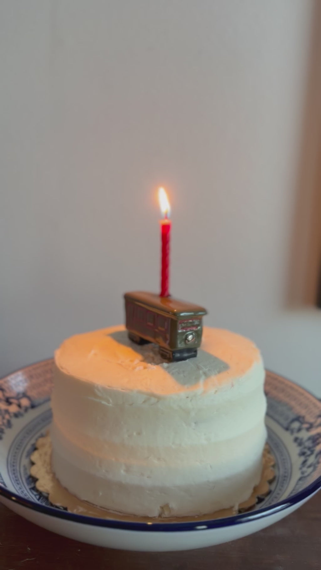 Streetcar New Orleans, cake topper, candle holder